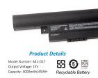 Kingsener A41-D17 Laptop battery For Medion akoya E7415 E7415T E7416 E7416T E7419 P7647 P7643 E7420 A32-D17 Hot on Sale