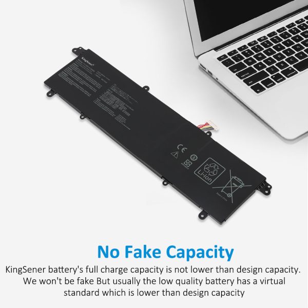 C31N1821 Kingsener Laptop Battery For ASUS ZenBook S13 UX392 UX392FA UX392FN UX392FN-XS71 Series Notebook 0B200-03210100 Online Hot Sale