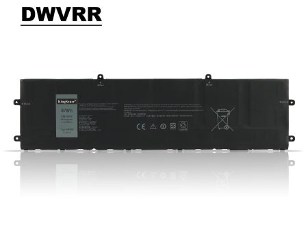 DWVRR Replacement Battery For Dell Alienware X15 X17 Series 11.4V 87Wh Supply