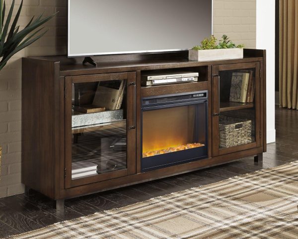 Starmore 70  TV Stand with Electric Fireplace Discount