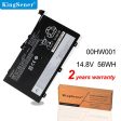 Kingsener 00HW001 Laptop Battery For Lenovo ThinkPad S3 Yoga 14 Series Notebook 00HW000 SB10F46438 4ICP7 52 76 Discount