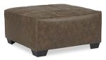 Abalone Oversized Accent Ottoman Hot on Sale