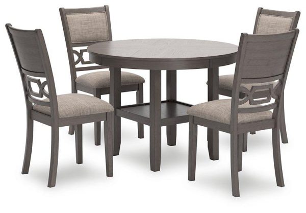 Wrenning Dining Table and 4 Chairs (Set of 5) Fashion