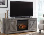 Wynnlow 63  TV Stand with Electric Fireplace Online Hot Sale