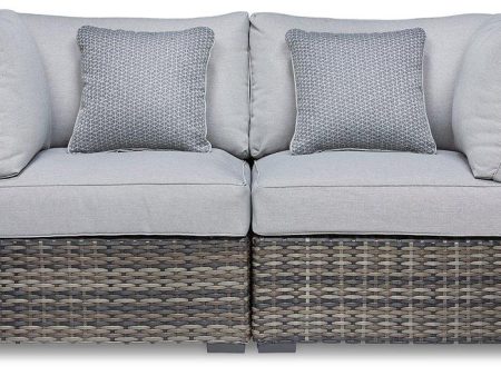 Harbor Court Corner with Cushion (Set of 2) Cheap