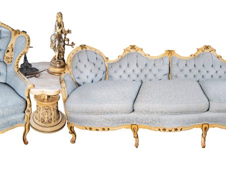 Baroque Provincial Living Room Set Online now