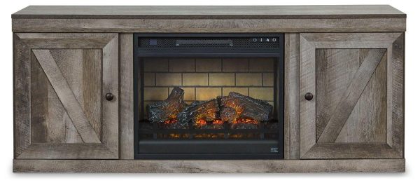 Wynnlow TV Stand with Electric Fireplace Fashion