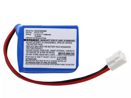 Battery for Biocare ECG-9803 ECG-9803G HYLB-114A 1350mAh 19.98Wh 14.8V Cheap