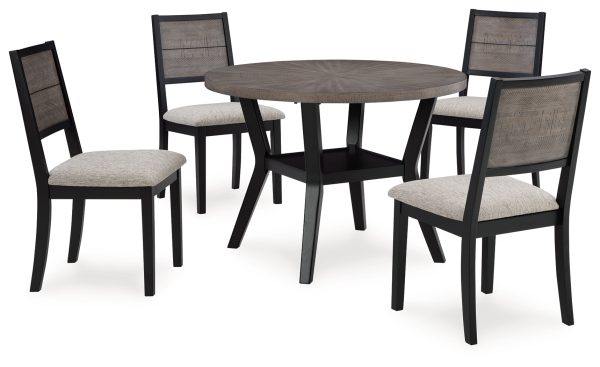 Corloda Dining Table and 4 Chairs (Set of 5) Fashion