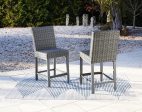 Palazzo Outdoor Counter Height Dining Table with 4 Barstools Discount