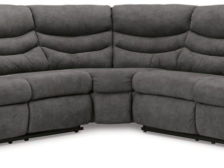 Partymate 2-Piece Reclining Sectional For Sale