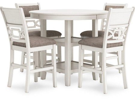 Erinberg Counter Height Dining Table and 4 Barstools (Set of 5) For Cheap