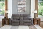 Next-Gen DuraPella Power Reclining Sectional Loveseat with Console on Sale