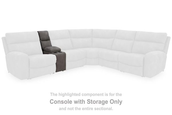 Next-Gen DuraPella Power Reclining Sectional Loveseat with Console on Sale