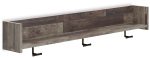 Neilsville Wall Mounted Coat Rack with Shelf For Sale