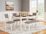 Erinberg Dining Table and 4 Chairs and Bench (Set of 6) Online