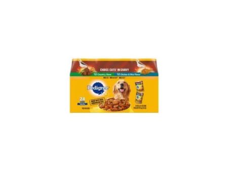 Pedigree Choice Cuts Multi Pack (Chicken Rice And Country Stew) 13.2 Oz by Pedigree Fashion