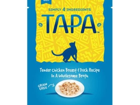 Tapa Chicken & Duck 1.76 Oz (Case of 8) by Rawz C O Pioneer Freight & Log on Sale