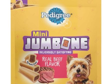 Pedigree Jumbone Mini Beef 21 Oz by Pedigree For Sale