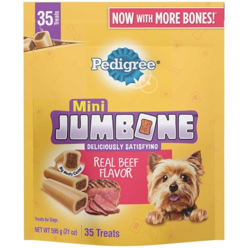 Pedigree Jumbone Mini Beef 21 Oz by Pedigree For Sale