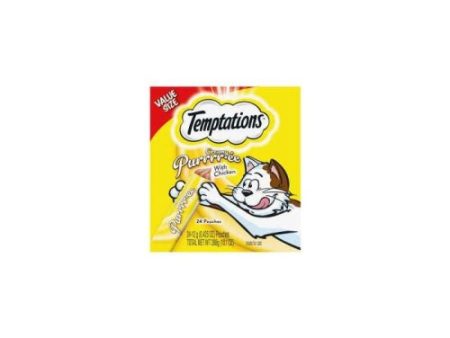 Whiskas Temptations Creamy Chicken Purree 10.1 Oz (Case of 5) by Pedigree Fashion