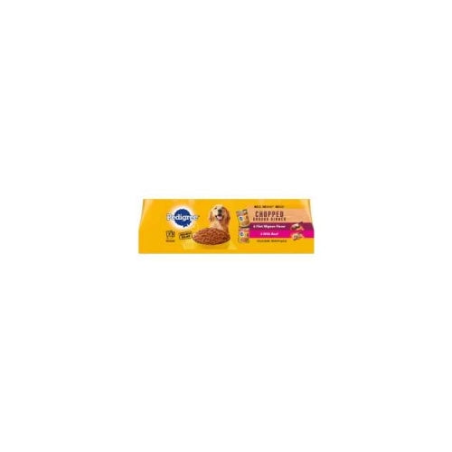 Pedigree Traditional Ground Dinner With Filet Mignon & Beef Multipack 13.2 Oz by Pedigree Supply