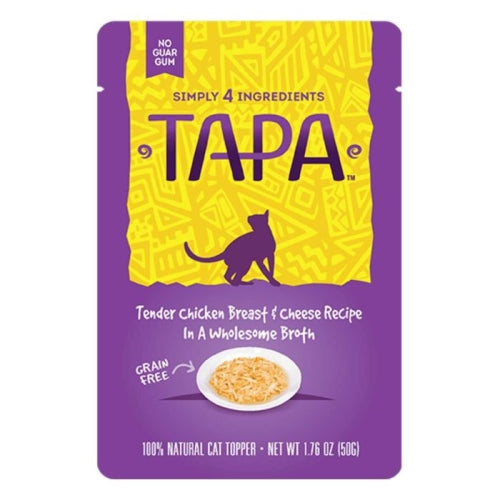 Tapa Chicken & Cheese 1.76 Oz (Case of 8) by Rawz C O Pioneer Freight & Log on Sale