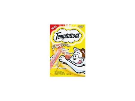 Whiskas Temptations Purree Variety Pack 6.7 Oz (Case of 5) by Pedigree Online Sale