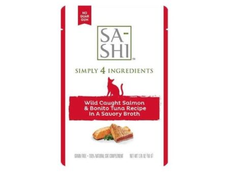 Sa-Shi Salmon & Tuna 1.76 Oz (Case of 8) by Rawz C O Pioneer Freight & Log Cheap