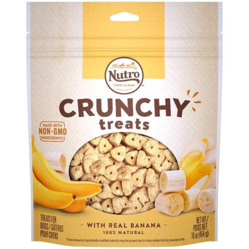 Nutro Crunchy Treats Banana 16 Oz (Case of 12) by Nutro Products, Inc. Supply