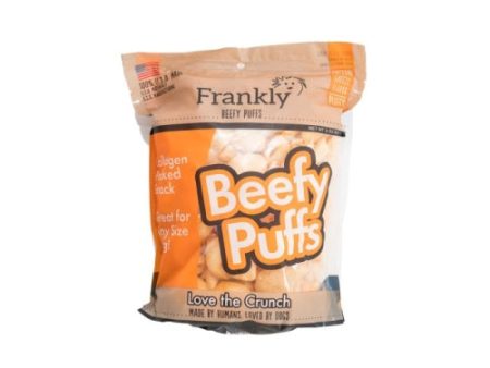 Frankly Beefy Puffs Cheese 5 Oz by Frankly Pet LLC Cheap