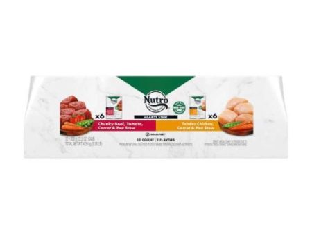 Nutro Cuts In Gravy Chicken & Beef 12.5 Oz (Case of 2) by Nutro Products, Inc. Online now