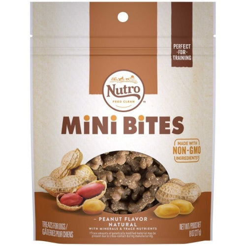 Nutro Mini Bites Peanut 8 Oz (Case of 6) by Nutro Products, Inc. Online now