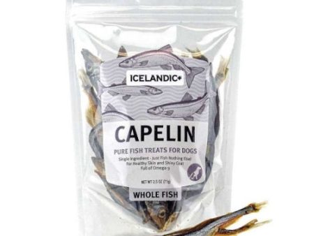 Icelandic+ Capelin Whole Fish 2.5 Oz by Icelandic+ Online Sale