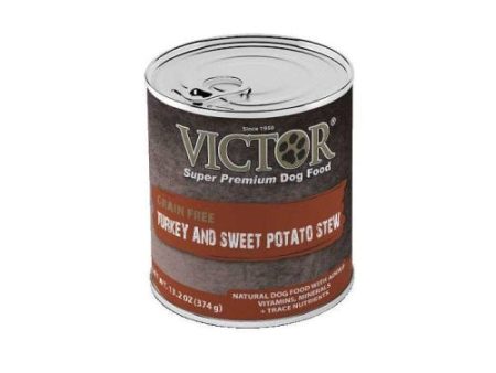 Victor Grain Free Turkey & Sweet Potato Stew 13.2 Oz (Case of 12) by Victor Cheap