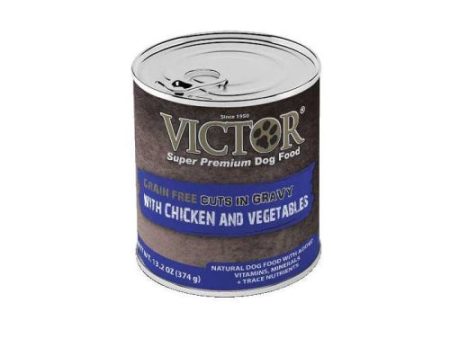 Victor Grain Free Chicken & Vegetable In Gravy 13.2 Oz (Case of 12) by Victor on Sale