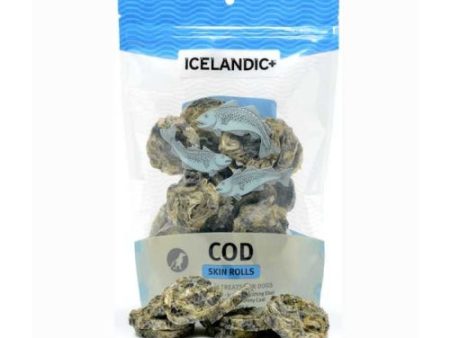 Icelandic+ Cod Skin Rolls 3 Oz by Icelandic+ Discount