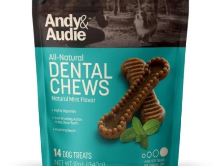 Andy & Audie Lg Dental Chew 12 Oz by Andy & Audie Online Hot Sale