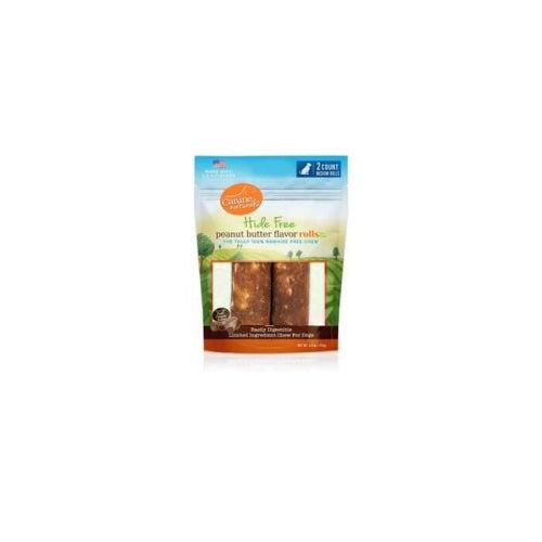 Canine Naturals Peanut Butter Chew-4  Roll 2Pk 4.2 Oz by Canine Naturals For Cheap