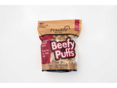 Frankly Beefy Puffs Venison 5 Oz by Frankly Pet LLC Hot on Sale