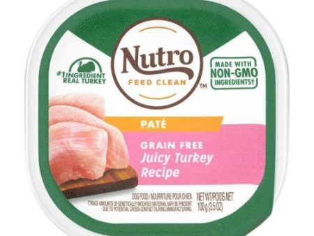 Nutro Grain Free Juicy Turkey Loaf 3.5 Oz (Case of 24) by Nutro Products, Inc. Online Hot Sale