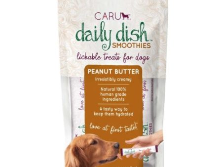 Caru Dog Smoothies Peanut Butter Lickable Treats 2 Oz (Case of 12) by Caru Pet Food Online