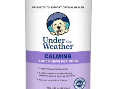 Under The Weather Calming For Dogs 60 Count by Under The Weather Online Sale