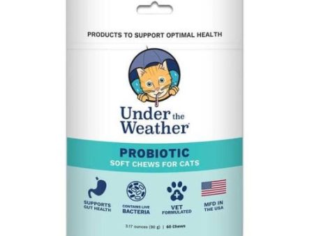 Under The Weather Probiotic For Cats 60 Count by Under The Weather Online Sale