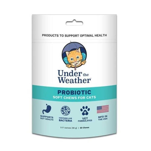 Under The Weather Probiotic For Cats 60 Count by Under The Weather Online Sale