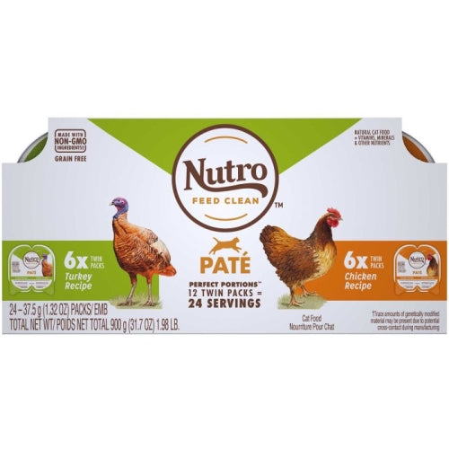 Nutro Perfect Portions Poultry Multi Pack 1 Each (Case of 2) by Nutro Products, Inc. Hot on Sale