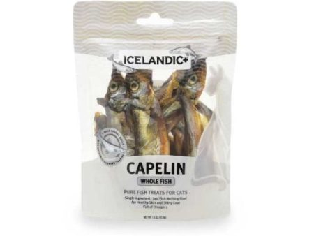 Icelandic+ for CATS Capelin Whole Fish 1.5 Oz by Icelandic+ For Cheap