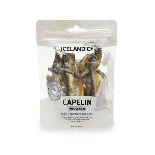 Icelandic+ for CATS Capelin Whole Fish 1.5 Oz by Icelandic+ For Cheap