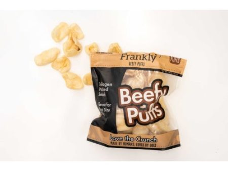 Frankly Beefy Puffs Original 2.5 Oz by Frankly Pet LLC For Sale