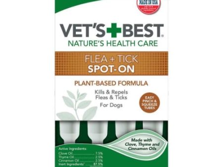 Vet s Best, Vet S Best Natural Flea & Tick Spot-On, 6 Oz Discount